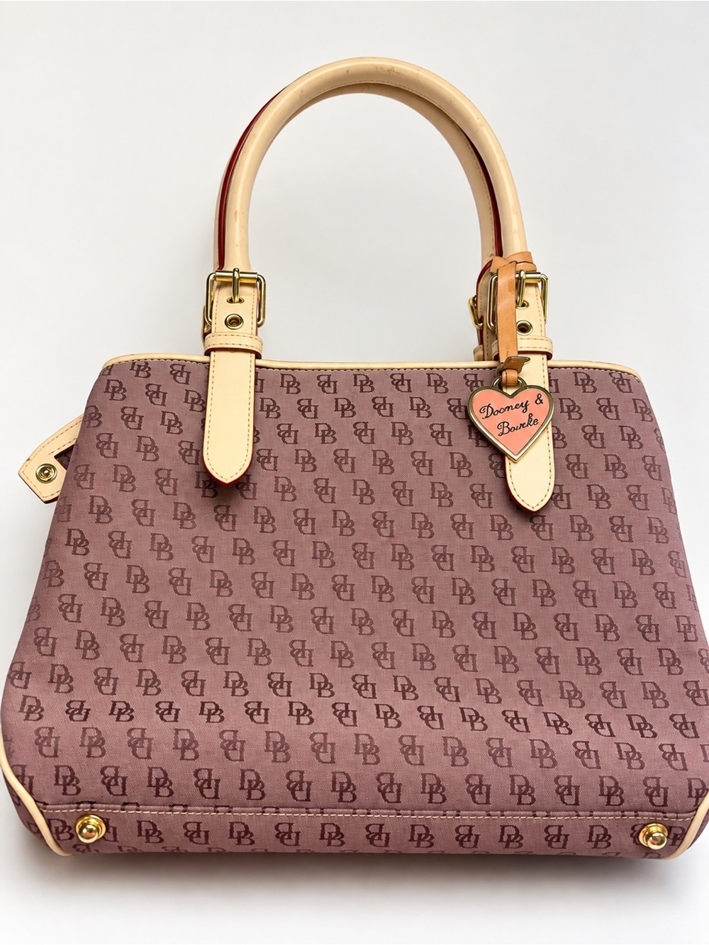 Dooney & Bourke Signature Monogram Satchel